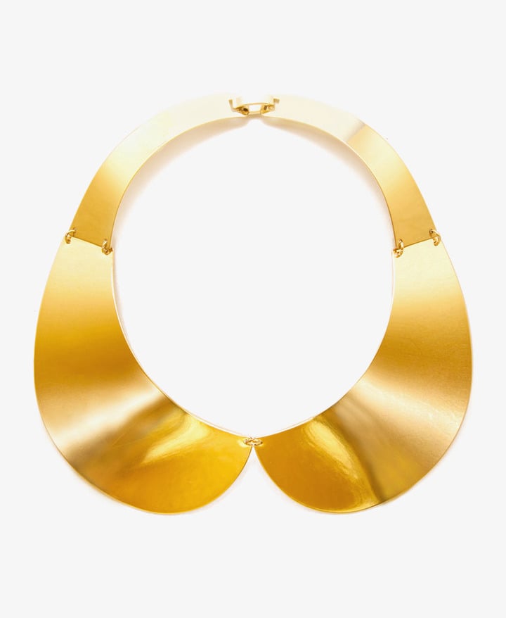 Forever 21 Gold Peter Pan Collar Necklace