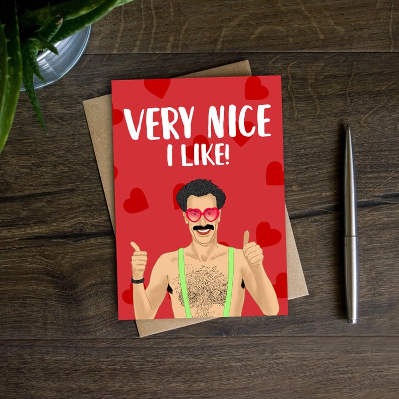 For Borat Fans: Borat Valentine's Card
