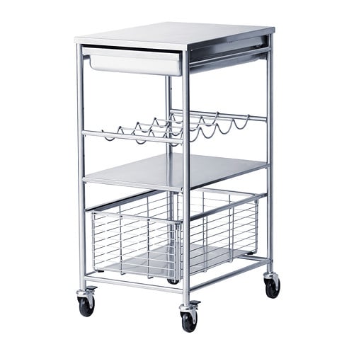 No-Frills Kitchen Cart