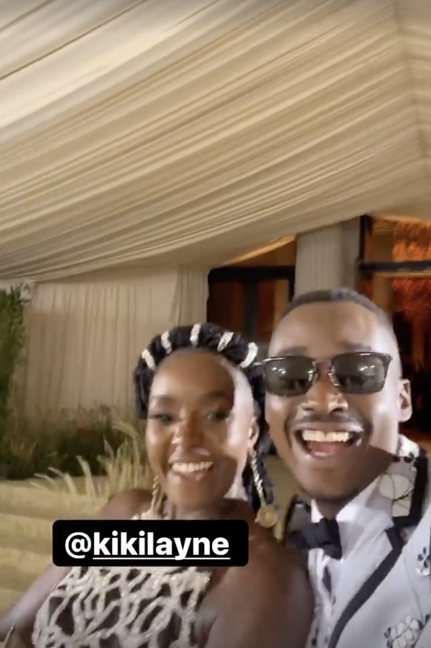 Pictured Kiki Layne And Ashton Durrand Sanders Thanks To Some Rule Breakers We Got An Inside Look At The Star Studded Met Gala Popsugar Celebrity Photo 34