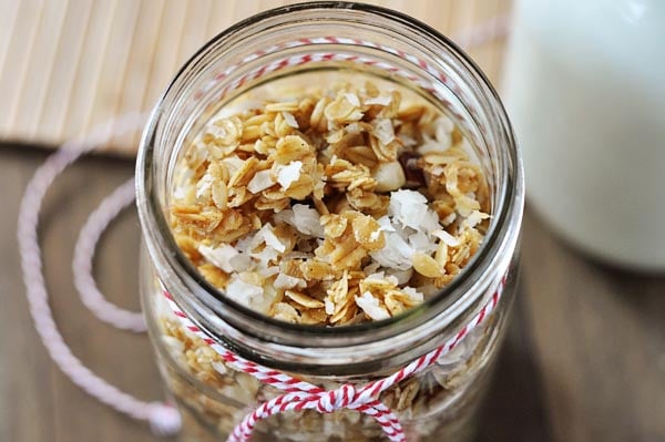 Salty Sweet Granola and Coconut Yogurt