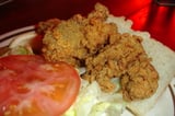 Fried Oysters in Corn Meal