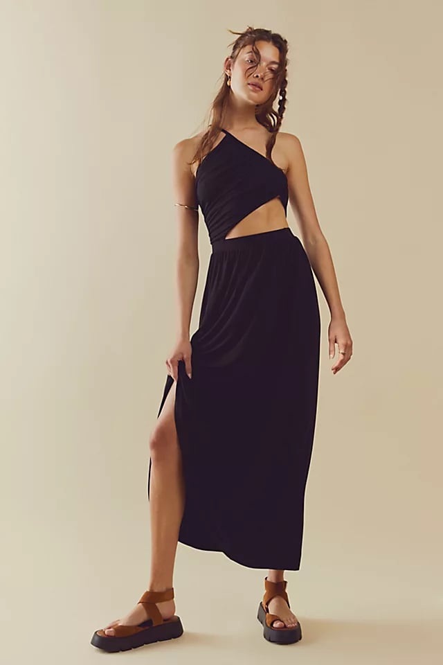 A One Shoulder Dress: FP Beach Marilyn Midi