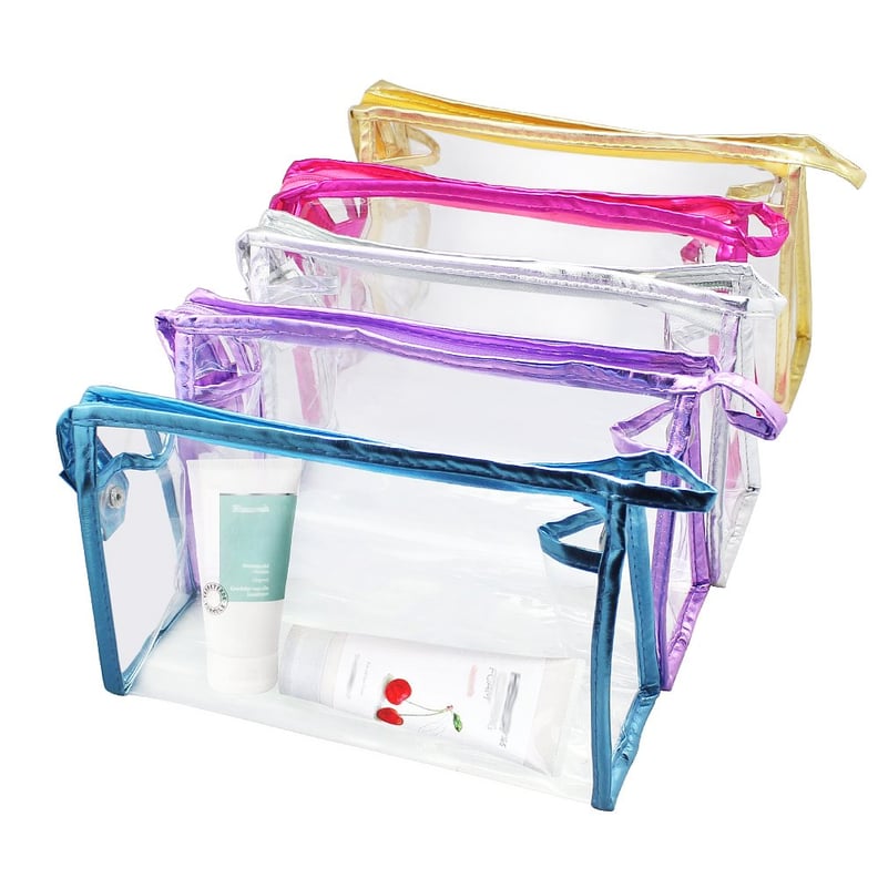 Meetory Transparent Waterproof Cosmetic Bag