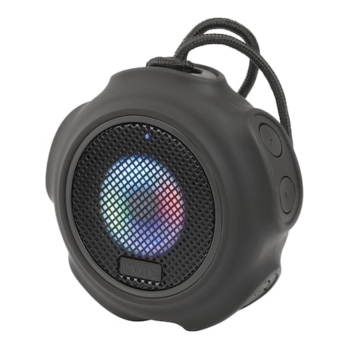 iHome Portable Waterproof Color-Changing Bluetooth Speaker