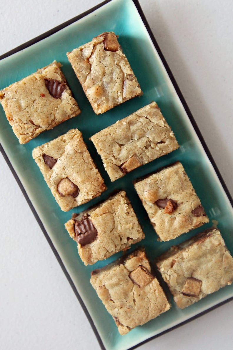 Peanut Butter Cup Blondies