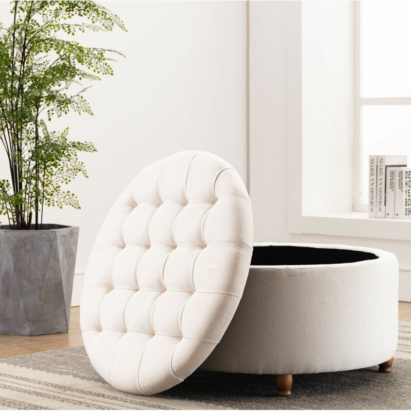 Bencomo Tufted Storage Ottoman