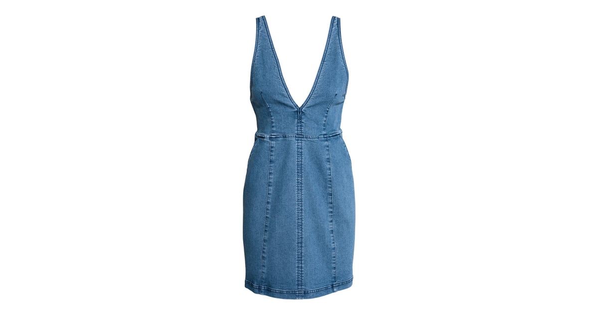 H&M Denim Dress Best Denim Dresses 2017 POPSUGAR Fashion Photo 9