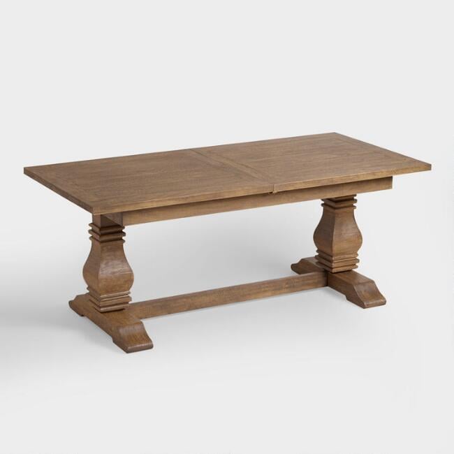 Extension dining table