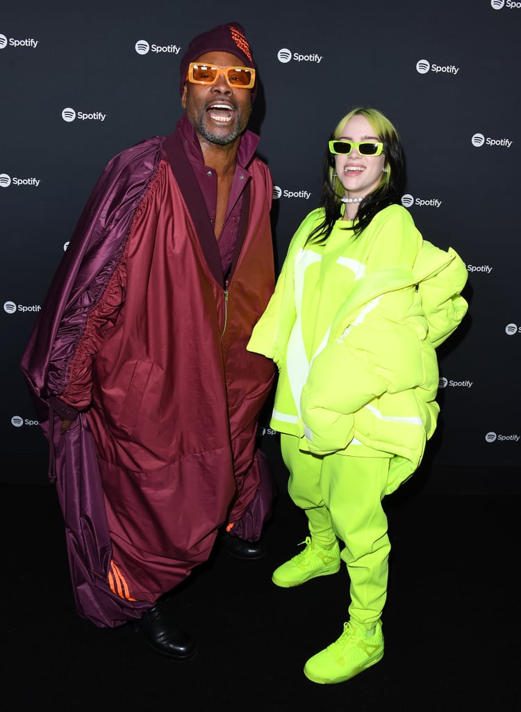 Billie Eilishs Lime Green Louis Vuitton Outfit Popsugar Fashion Uk 