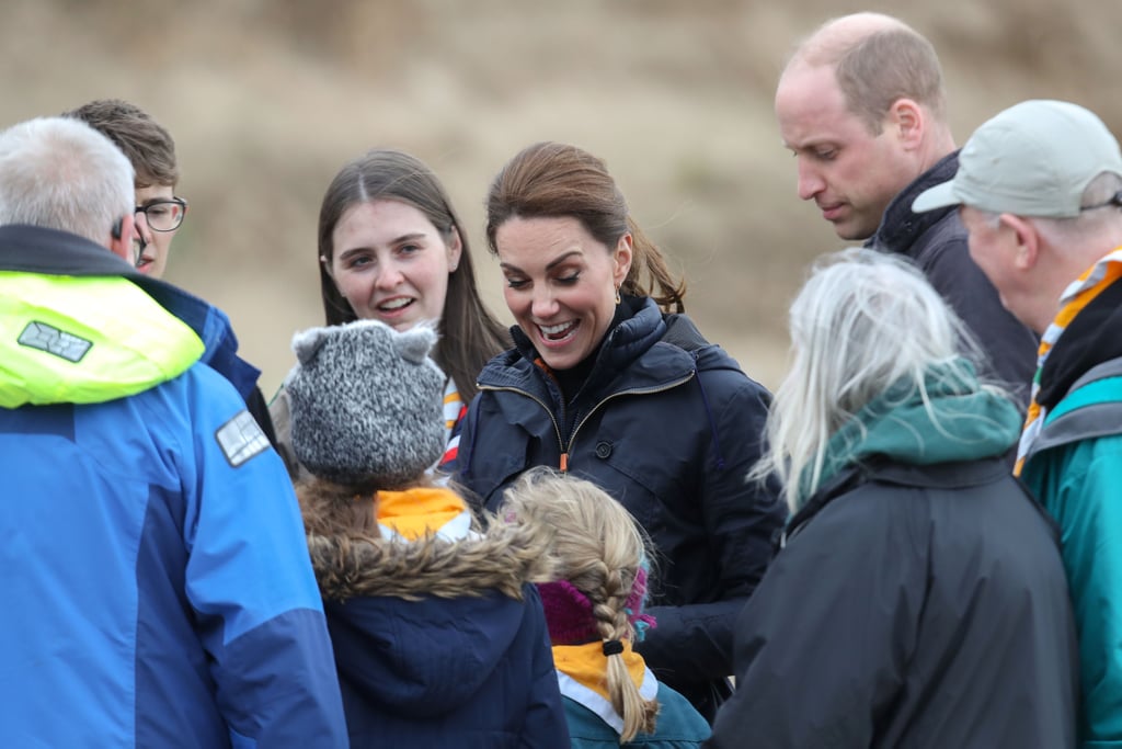 Kate Middleton and Prince William in North Wales May 2019