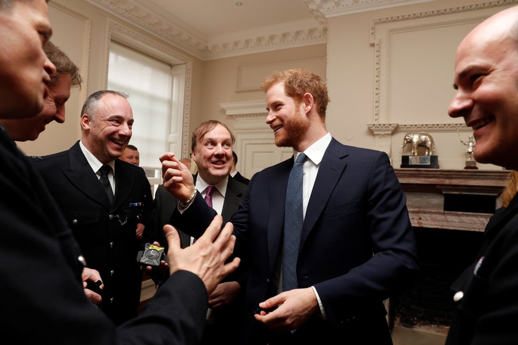 Prince Harry and William With Met Excellence Winners 2018