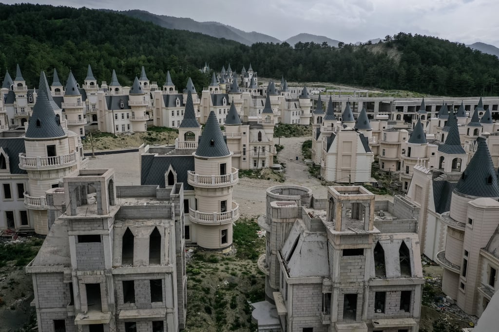 See a Ghost Town in Turkey Filled With Disney Castles