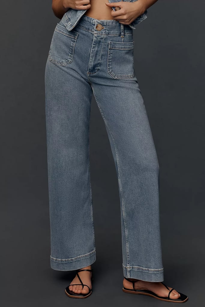 Maeve The Colette Full-Length Wide-Leg Jeans Regenerative Cotton Edition