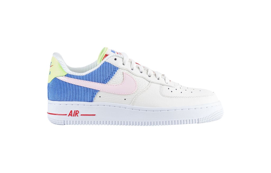 color block nike air force ones