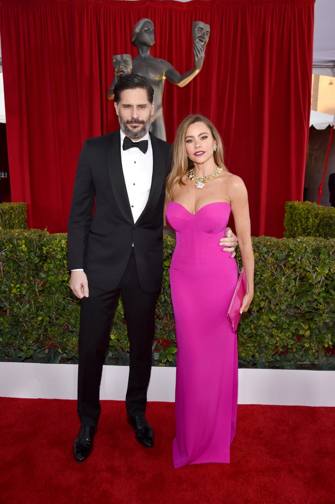 Sofia Vergara and Joe Manganiello's PDA at SAG Awards 2016