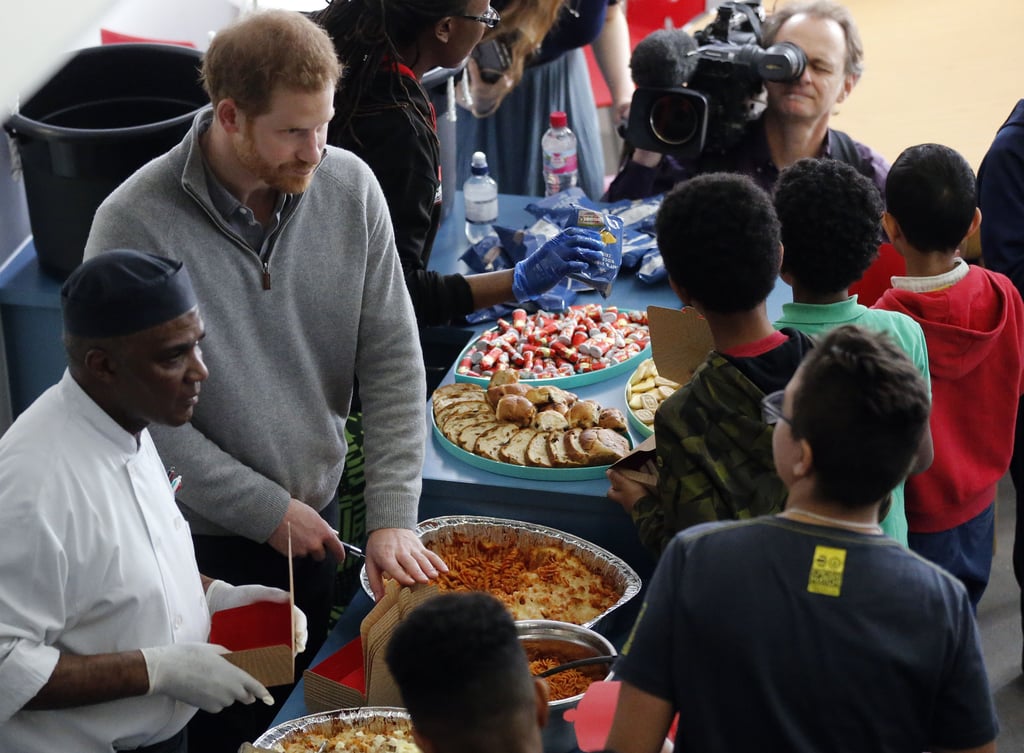 Prince Harry Playing With Kids During Fit and Fed Visit 2018