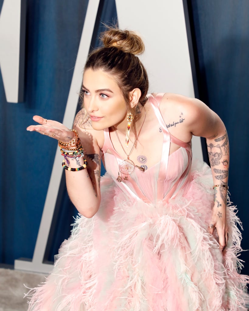 Paris Jackson at the Vanity Fair Oscars Afterparty 2020