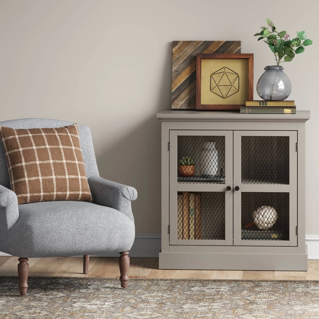 Lunenburg Farmhouse Two Door Accent Cabinet 85 Space Saving