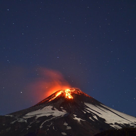 Pictures of Volcano Eruption in Villarrica, Chile