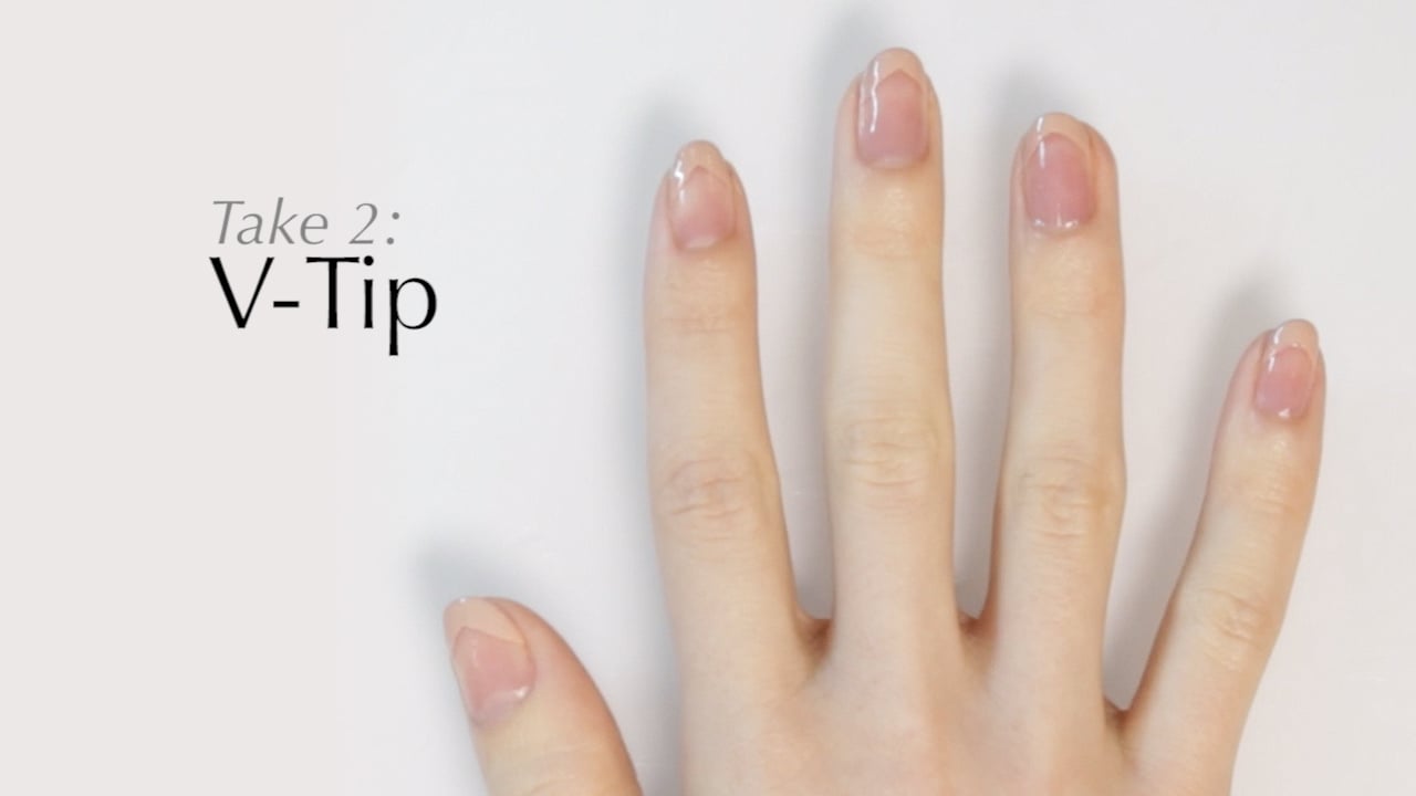 V Tip 5 Neutral Nail Art Ideas That Are Anything But Boring Popsugar Beauty Photo 3