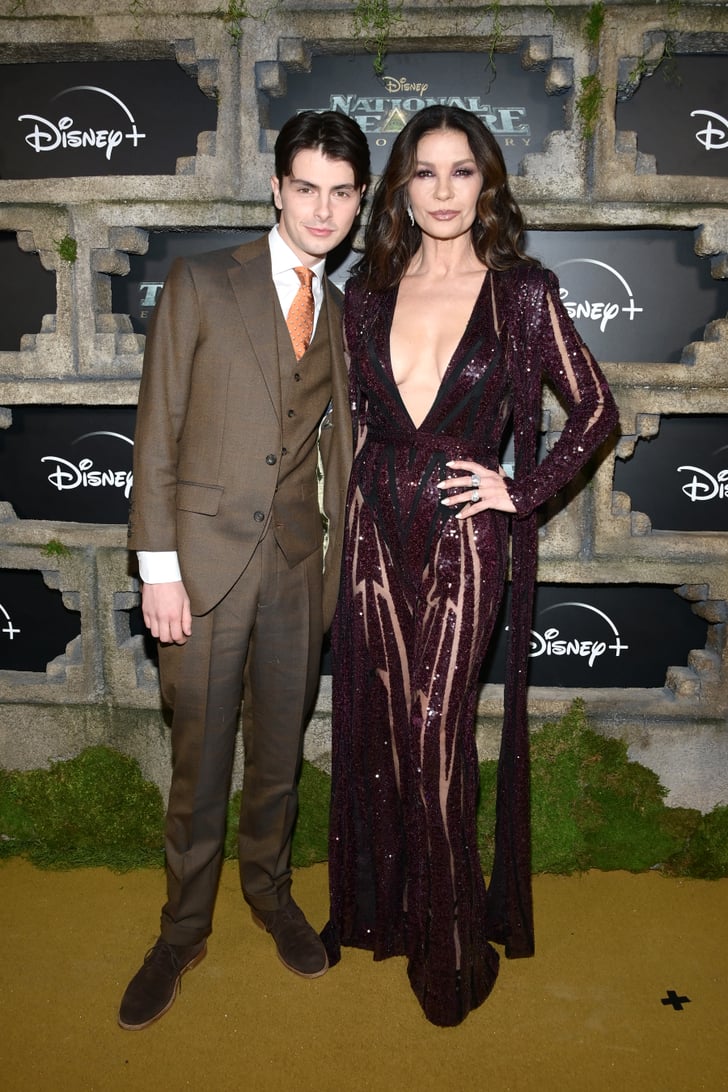 Catherine Zeta-Jones, Her Son at National Treasure Premiere | POPSUGAR ...