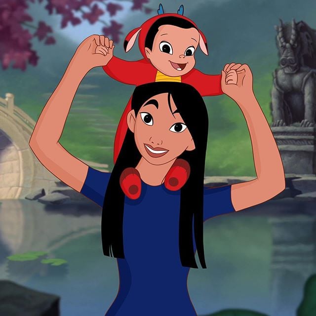 Mulan as a Mom
