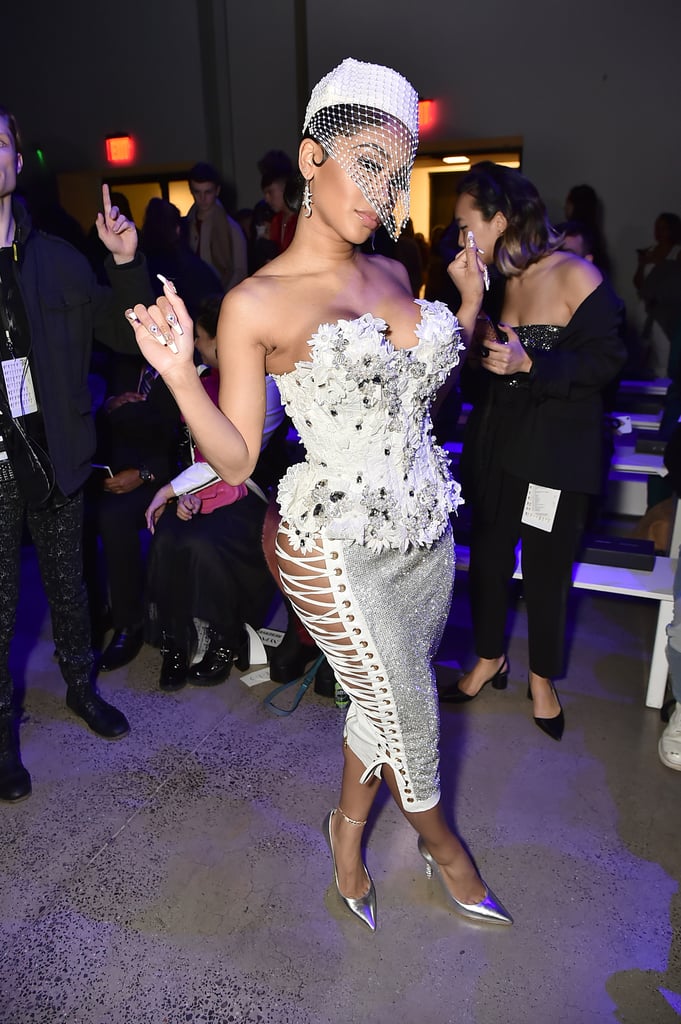 Saweetie at The Blonds Fall 2020 Show