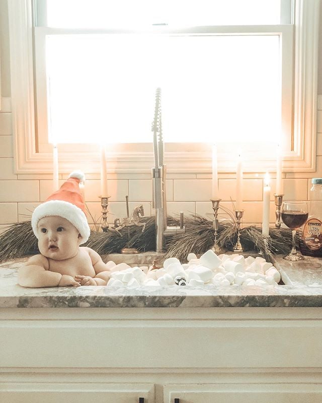 Baby Dressed as Elf on the Shelf 2018