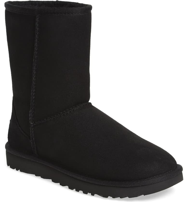UGG Classic II Genuine Shearling Lined Short Boots