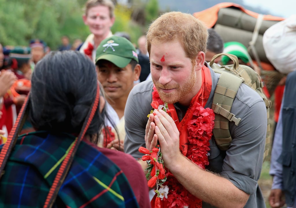 Prince Harry Visits Nepal March 2016