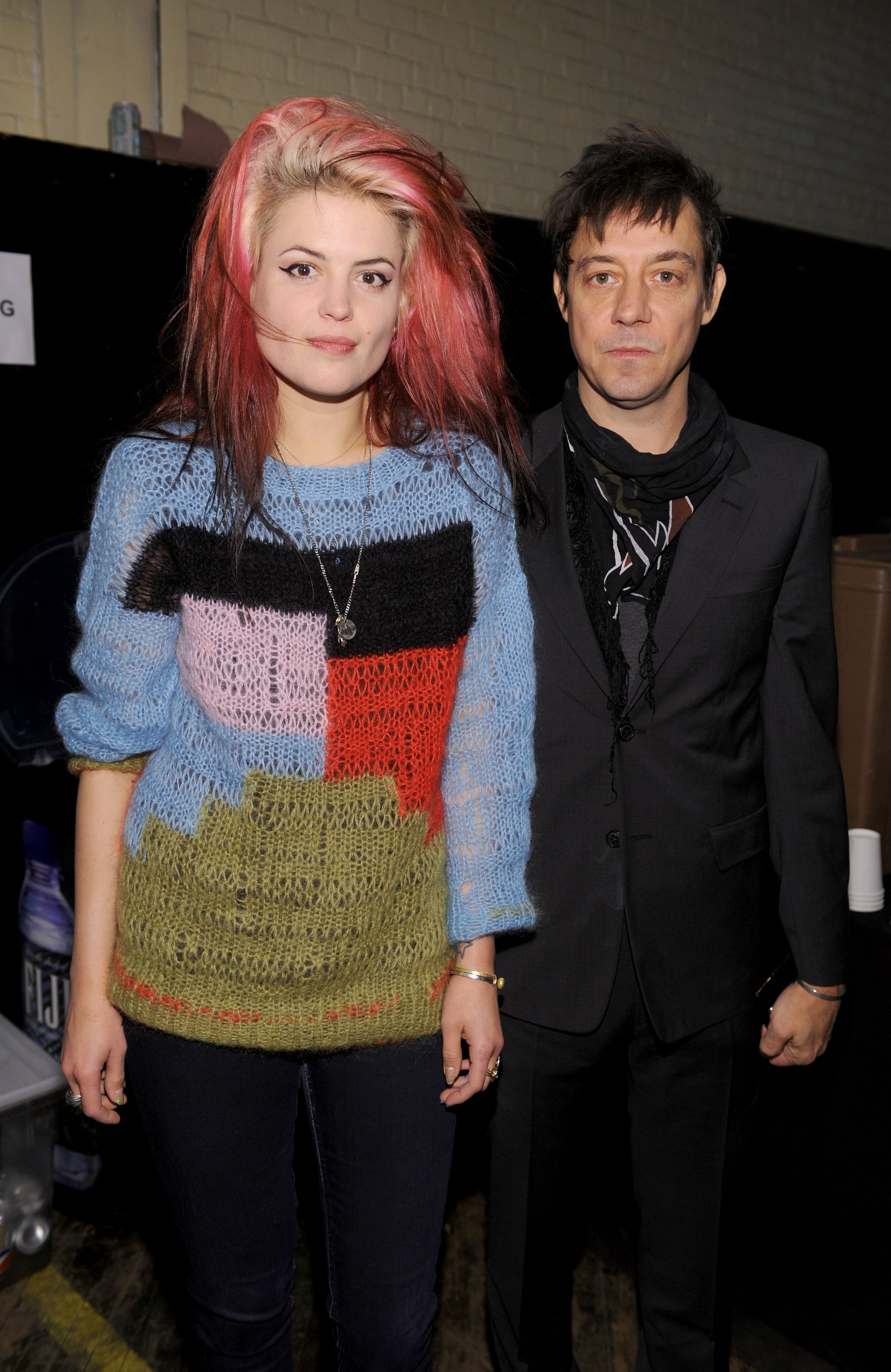 Alison Mosshart and Jamie Hince of The Kills hit NYFW. 