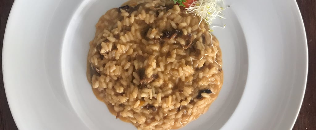 Risotto Zucca Porcini (Risotto with Pumpkin and Mushrooms)