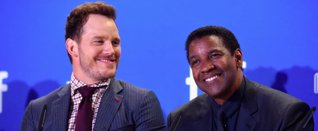 Chris Pratt and Denzel Washington at TIFF 2016