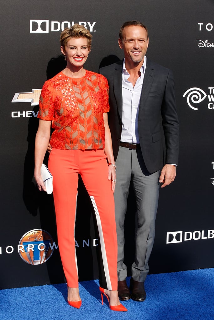 Tim McGraw and Faith Hill at Tomorrowland Premiere | Photos