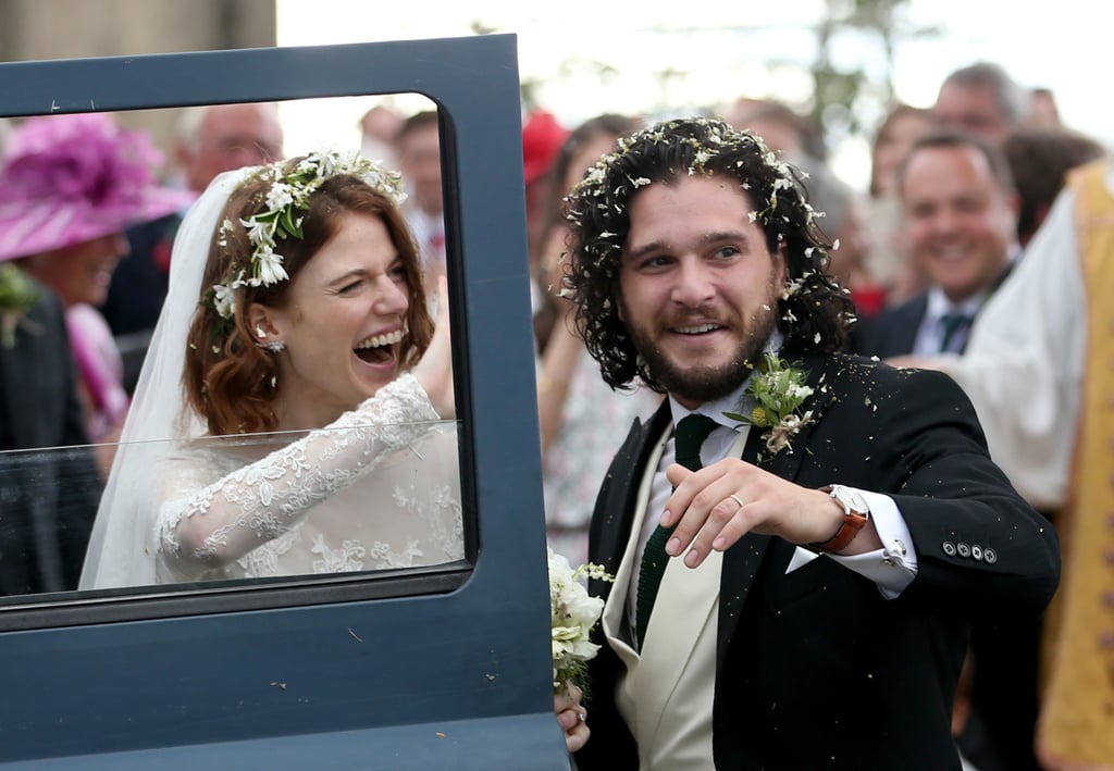 Kit Harington and Rose Leslie Wedding Pictures