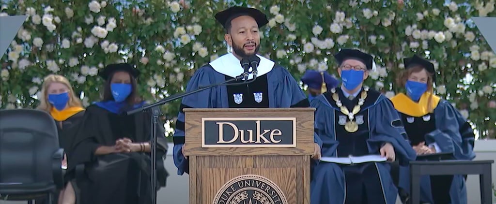 Watch John Legend's Full Duke University Commencement Speech
