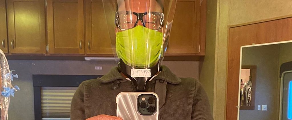 Billy Porter Starts the #PoseForBilly Face Mask Challenge