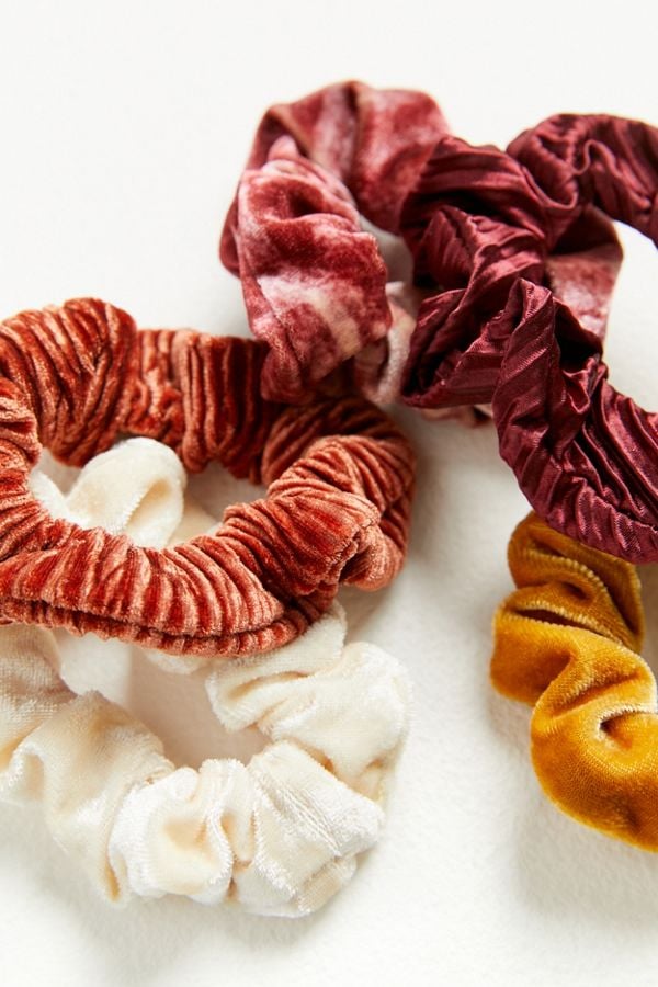 Velvet Hair Scrunchie Set Best Beauty Gifts For Everyone Who Loves