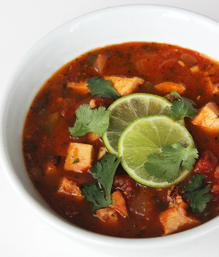 Lunch: Chicken Tortilla-Less Soup