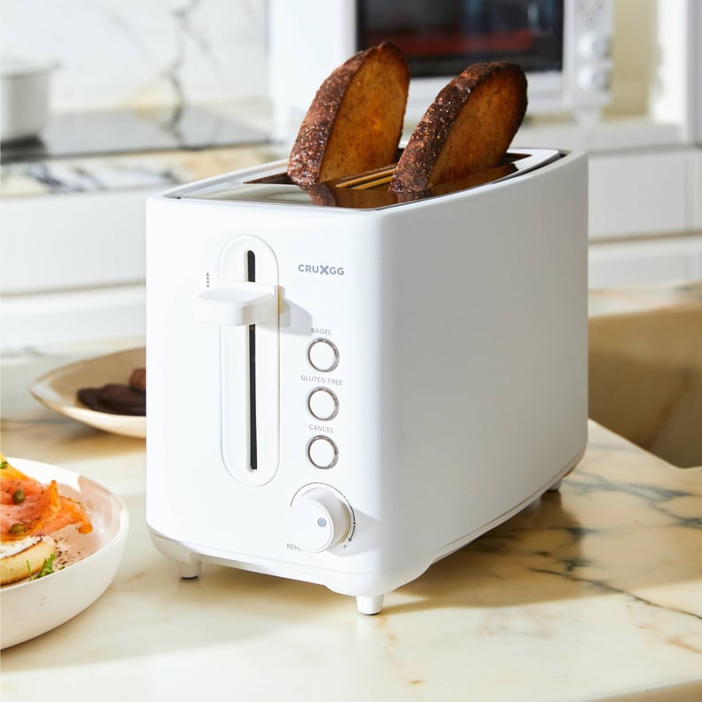 For Toast: CRUXGG 2 Slice Toaster