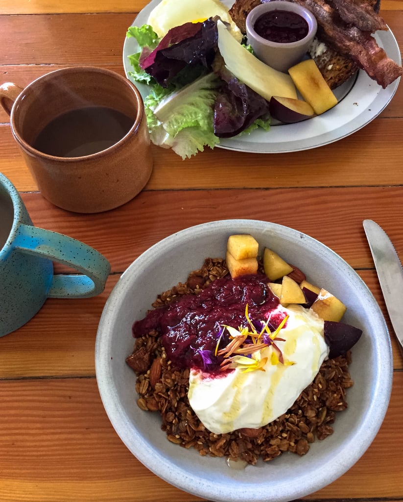On a lighter — and much healthier! — note, Sweedeedee is a great place to grab breakfast. Serving everything from sandwiches and egg plates to homemade pastries and granola, this cozy cafe offers so much delicious food, as well as a relaxing, airy atmosphere.