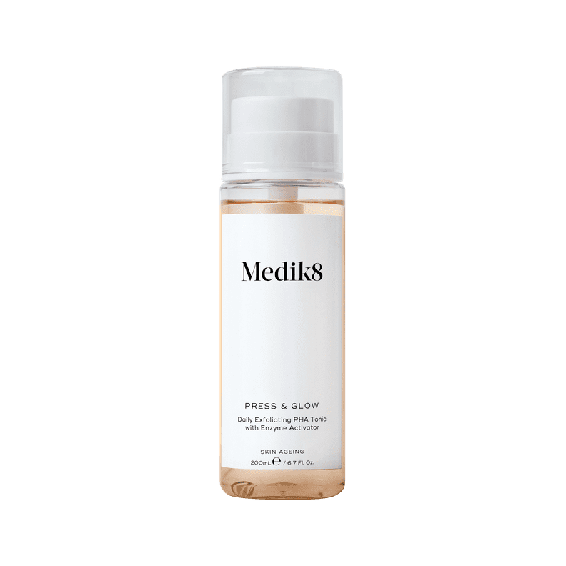 Medik 8 Press & Glow Daily Exfoliating PHA Tonic With Enzyme Activator