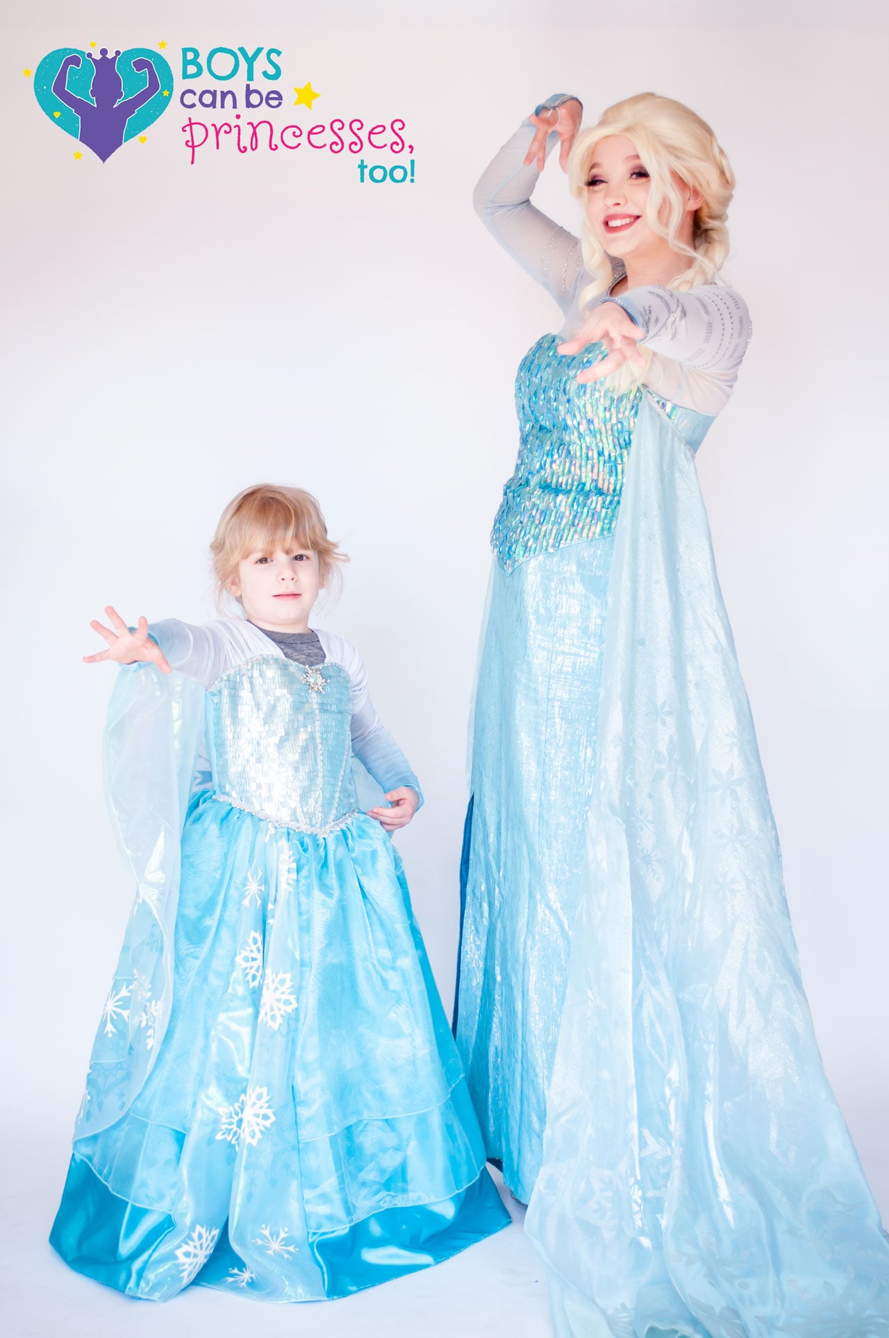 Boys in princess dresses online