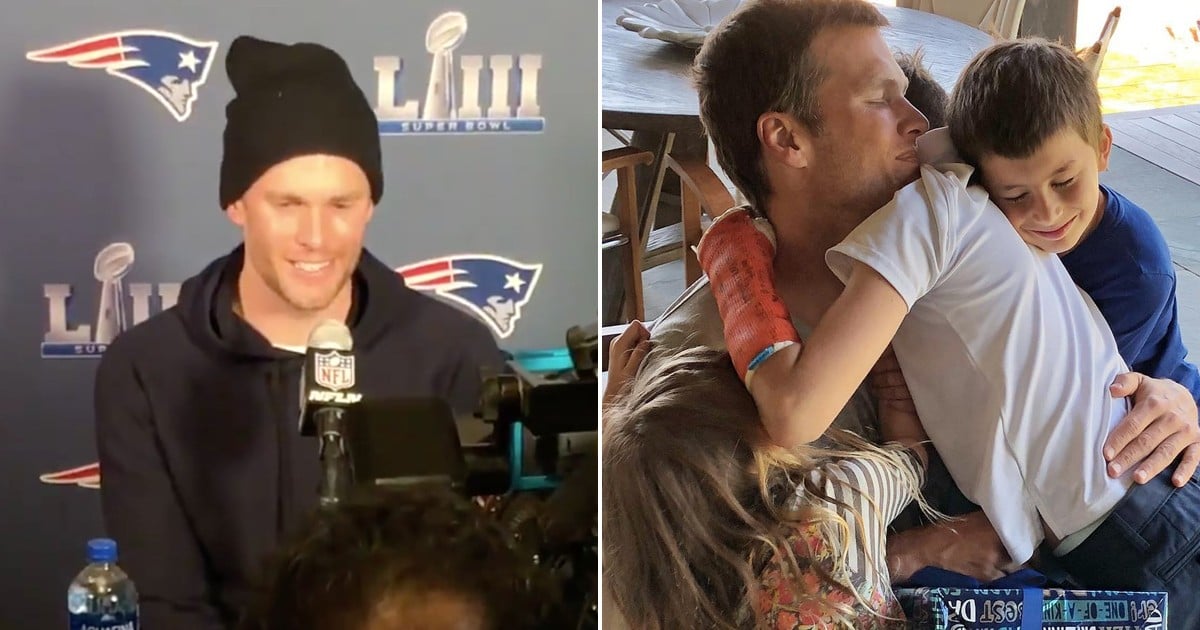 Tom Brady Quotes About His Kids and Football Jan. 2019 | POPSUGAR Family