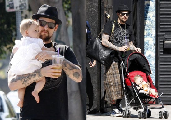 Joel Madden and Harlow