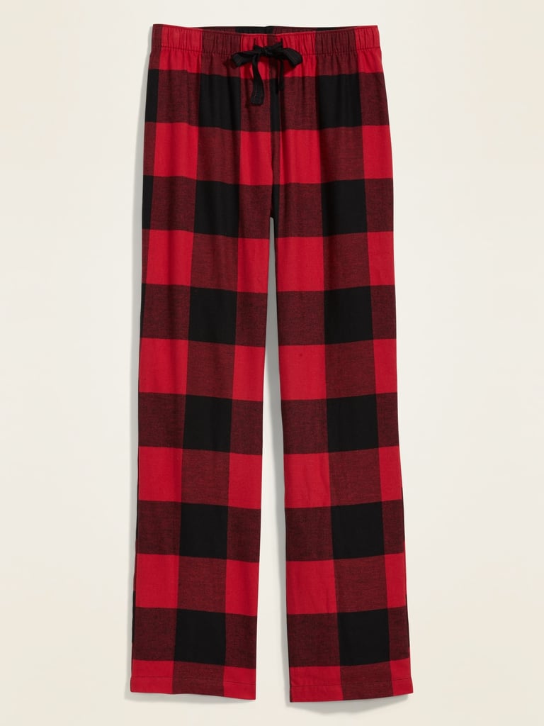 Patterned Flannel Pajama Pants