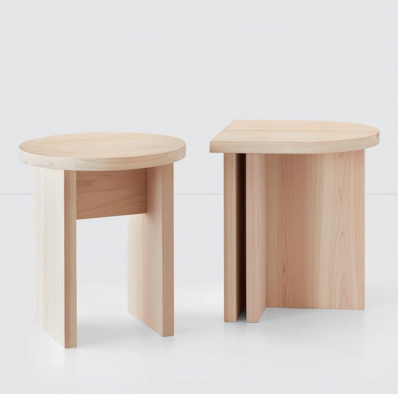 The Citizenry: Hinoki Wood Side Table