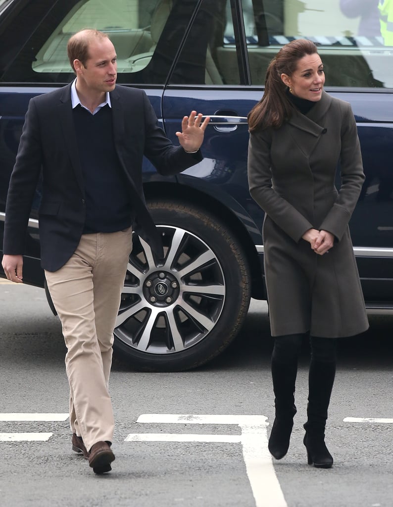 Kate Middleton and Prince William Visit North Wales 2015