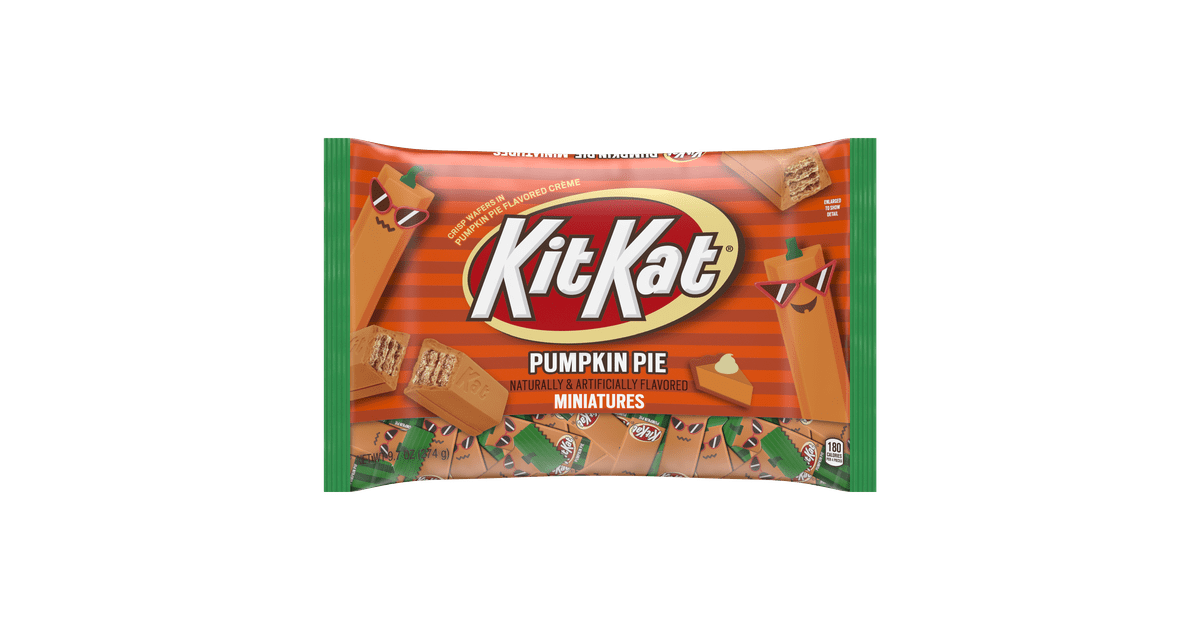 Kit Kat Pumpkin Pie New Halloween Candy 2019 POPSUGAR Food Photo 4